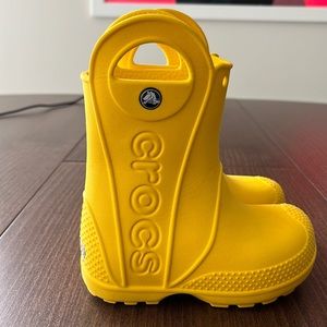 Crocs rain boots